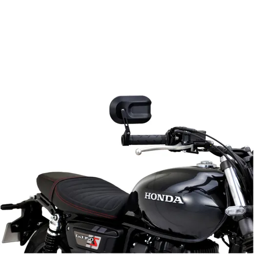 Black Bar End Mirrors Daytona for Motorcycles_1