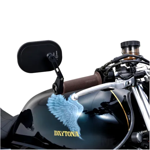 Black Bar End Mirror for Motorcycles 7090169_0