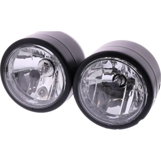 TWIN ROUND HEADLIGHT 90mm