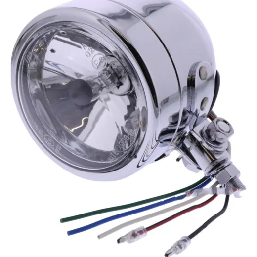 Headlight round h4 90mm