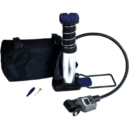 Digital Mini Foot Pump for Bikes and More