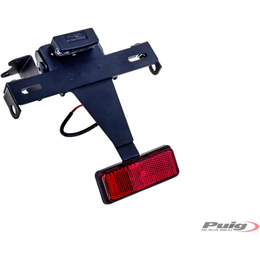 LICENCE PLATE HOLDER for Motorcycles Puig BLACK 7740617