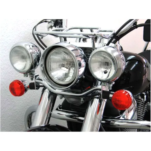Light mounting bar chrome for: Honda VT