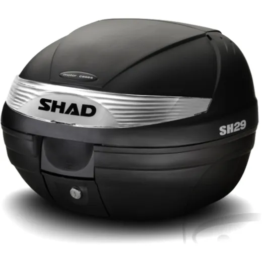 Topcase schwarz 29 Liter Shad SH29 mit Trägerplatte passend für: Honda CB, CBR, CBF