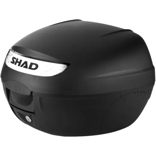 Topcase schwarz 26 Liter Shad SH26 mit Trägerplatte passend für: Honda CB, CBR, CBF
