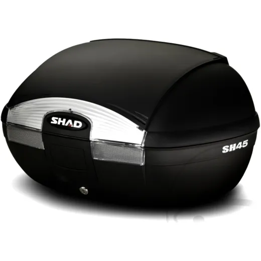 Topcase schwarz 45 Liter Shad SH45 mit Trägerplatte passend für: Honda CB, CBR, CBF