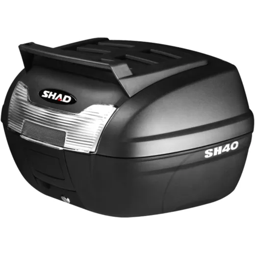 Topcase schwarz 40 Liter Shad SH40CARGO mit Trägerplatte passend für: Honda CB, CBR, CBF