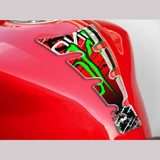 Tank protector transparent green
