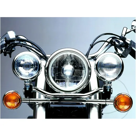Chrome Lamp Holder for Additional Headlights