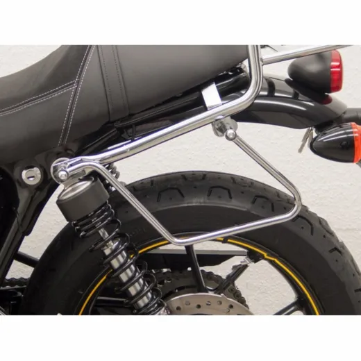 Baggage Holder rear chrome 7865