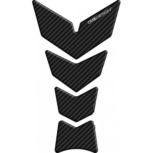 Tank protector soft touch carbon