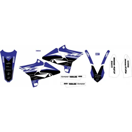 Etikett Aufkleber Satz BlackBird Racing 983813