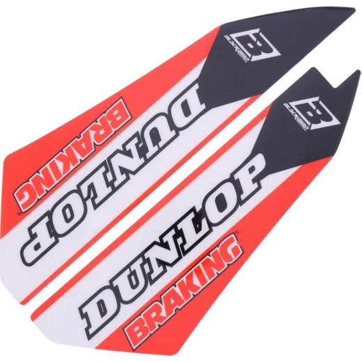 Sticker fork protector black bird racing 1092369
