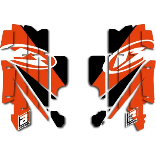 Blackbird racing radiator guards sticker set 1092391