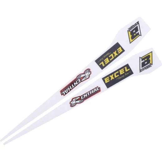 Sticker swingarm black bird racing 1092406