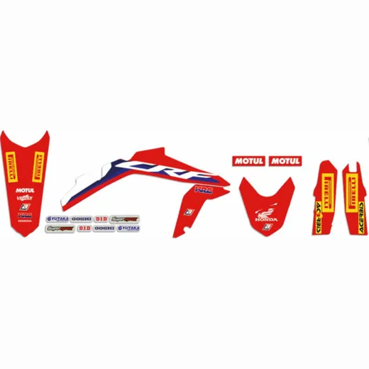 Sticker kit black bird racing 1092410
