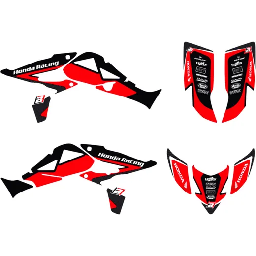Sticker kit black bird racing 1107982