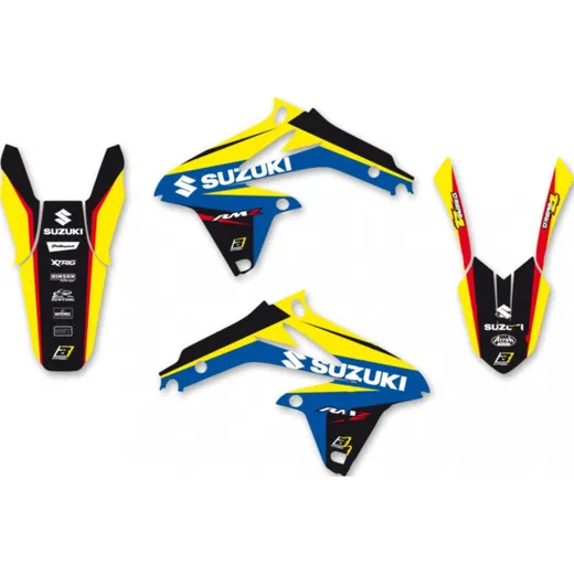 Sticker kit black bird racing 1107996