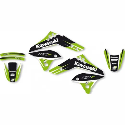 Sticker kit black bird racing 1108002
