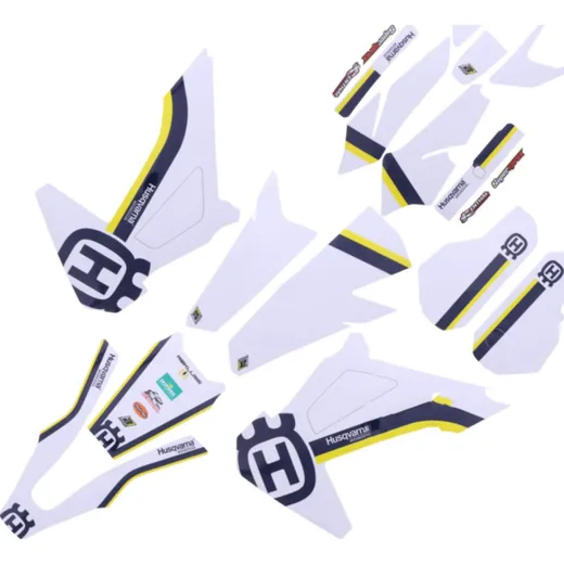 Sticker kit black bird racing 1108016