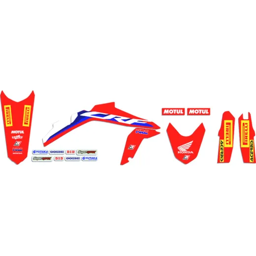 Sticker kit complete black bird racing 1108055