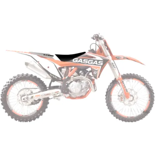 Seat cover black bird racing dream 4 for: Gas Gas_0
