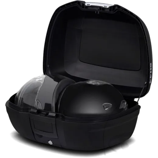 Topcase black 44L SHAD sh44 with mounting plate for: Honda CB,