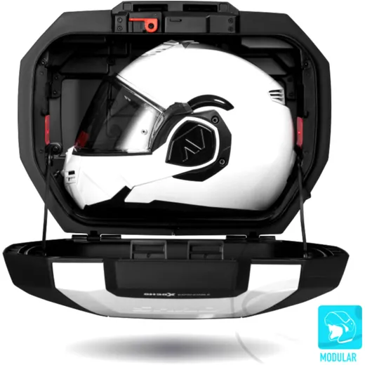 Side case expandanable SHAD sh38X 27 - 34 wide alu for: BMW R,
