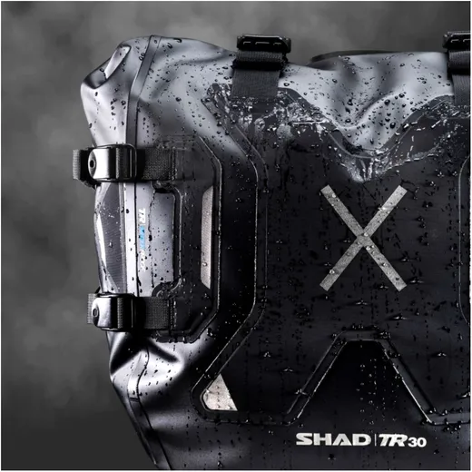 Pannier black 2X30L SHAD cont 2 pcs tr30 for: BMW R, F (850, 80