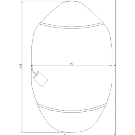WASSERDICHTE SITZBANKABDECKUNG JMP MAXI SCOOTER 90X144 CM_0