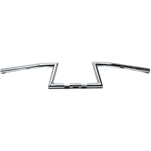 Z Tube Handlebar 25.4mm Chrome for Choppers and Cruisers