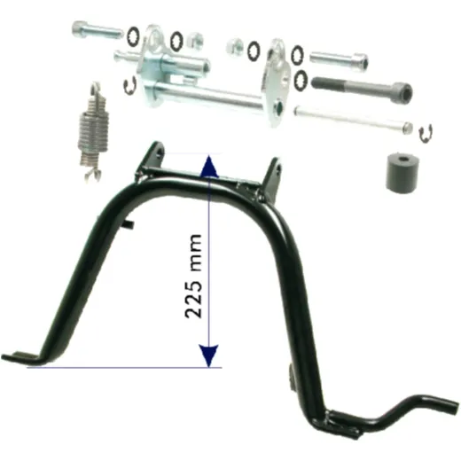 Centre stand black for: Yamaha YQ, MBK YQ
