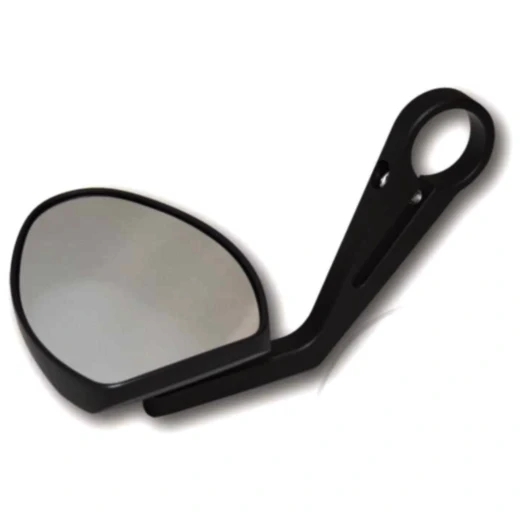 Lenkerendenspiegel oval schwarz für Universal_0