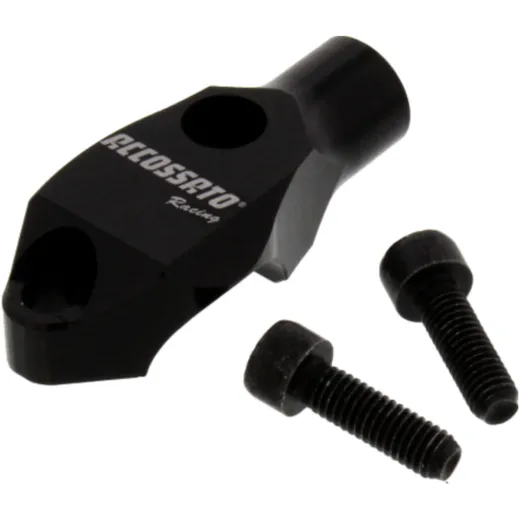 Right Black Mirror Holder for 22mm Handlebar
