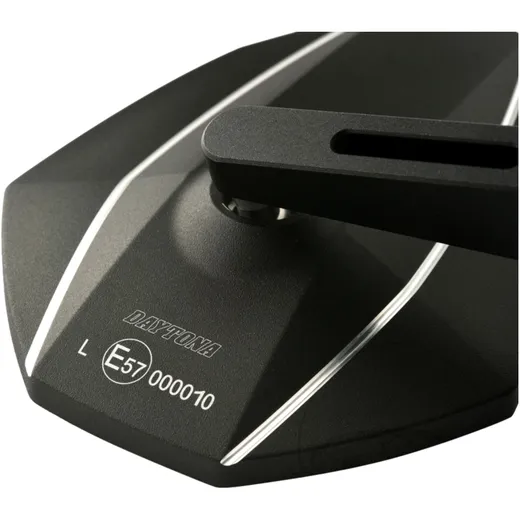 Short Black Bar End Mirror Daytona for Motorcycles_1
