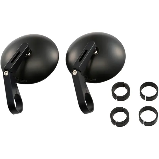 Bar End Mirror Daytona Short Black_0