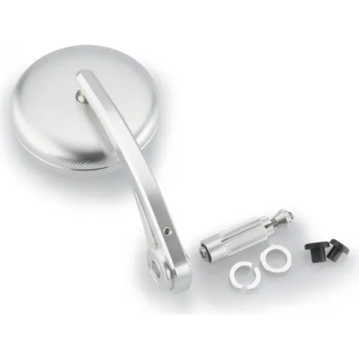 Mirror bar end silver left+right puig
