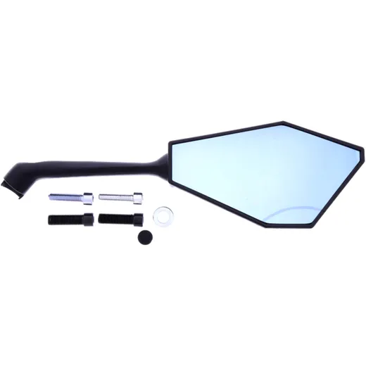 High-Quality Black Bar Mirror for Motorcycles
