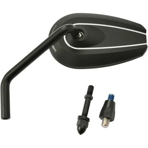 Mirror Black Universal Daytona Left Alu_0