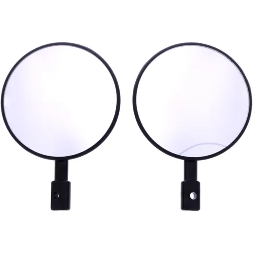 Bar End Mirrors Black for Motorcycles