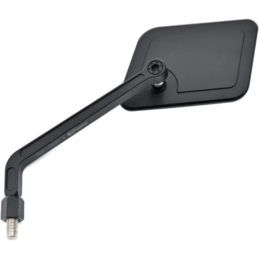 Black Universal Daytona Left Mirror Alu