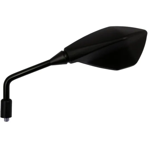 Mirror black left JMP for: Kawasaki Z, Z H2, KLE