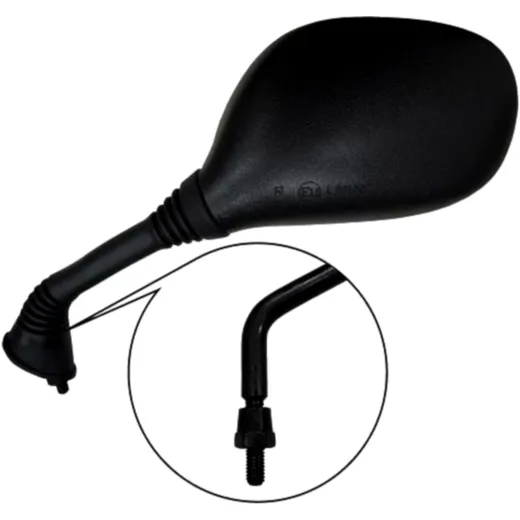 Mirror left hand for: Kymco ZX, K12, CK, Rex RS 450, Off Limit, Tribal Scooter