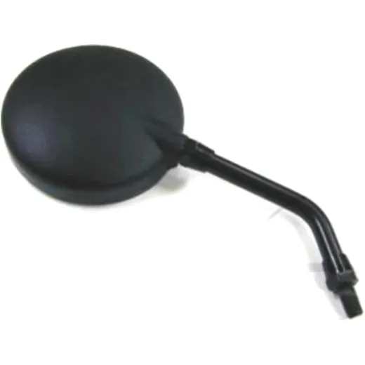 Mirror black JMP 1 piece - fits left & right for: Kawasaki KLE, Z