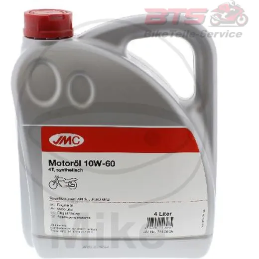10w60 oil 4l jmc