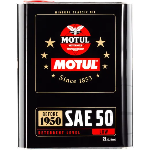 Motoröl 50W 2L MOTUL CLASSIC MINERAL für MERCEDES & BMW