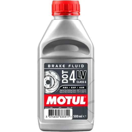 Brake Fluid DOT4 LV 0.5L for Motorcycles