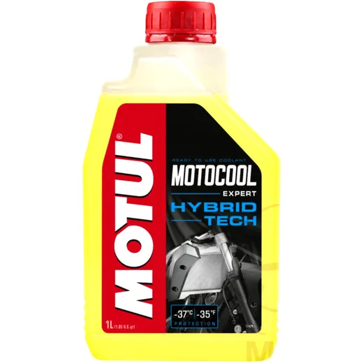 Kühlmittel 1 Liter Motul gelb Ready Mix Motocool Expert passend für: Honda CBR, CB, CRF