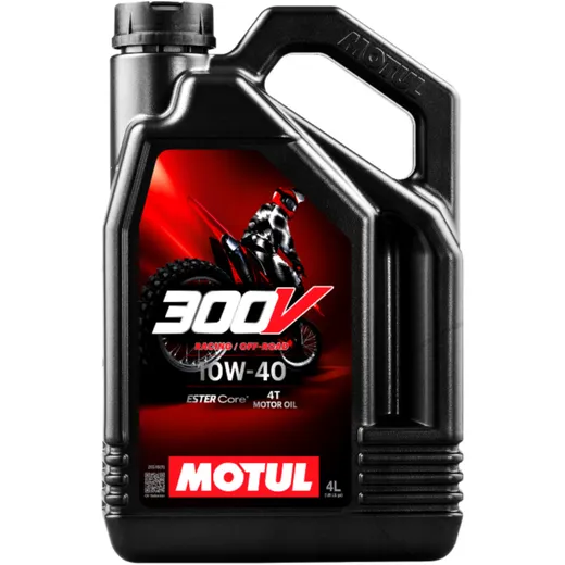 Motoröl 10W40 4T 4L Motul synthetisch 300V Factory Line Offroad Racing