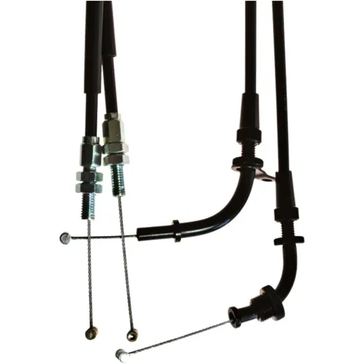 THROTTLE CABLE SET for Superbike Handlebar Conversions